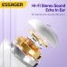 Бездротові навушники ESSAGER (color box) Shining TWS bluetooth earphones білий