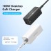 Мережевий зарядний пристрій з кабелем Vention 4-Port USB (C + C + A + A) GaN Charger (100W/100W/18W/18W) EU-Plug чорний Мережевий зарядний пристрій з кабелем Vention 4-Port USB (C + C + A + A) GaN Charger (100W/100W/18W/18W) EU-Plug чорний