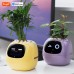 Інтерактивний розумний горщик для рослин Ivy Smart Planter Tuya AI, жовтий