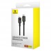 Кабель Baseus Unbreakable Series Fast Charging Data Cable Type-C to iP 20W 2m Cluster чорний