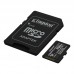 Карта пам'яті microSDXC (UHS-1) Kingston Canvas Select Plus Gen3 256Gb class 10 А1 (R-150MB/s) (adapter SD)