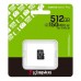Карта пам'яті microSDXC (UHS-1 U3) Kingston Canvas Select Plus Gen3 512Gb class 10 А1 V30 (R-150MB/s)