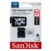 Карта пам'яті microSDXC (UHS-1 U3) SanDisk High Endurance 64Gb class 10 V30 (100Mb/s) (adapterSD)