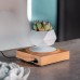 Магнітний левітаційний горщик для рослин HCNT Magnetic Levitating Pot M10-FP  Wood Grain