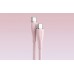 Кабель Vention USB 2. 0 C Male to C Male 5A Cable 1Mpink Silicone Type (TAWPF)