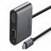 USB-хаб Ugreen USB-C to HDMI + VGA +USB 3. 0 Adapter with PD (сірий)