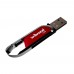 Флеш-накопичувач Wibrand USB 2. 0 Aligator 8Gb Dark Червоний