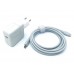 Зарядное устройство - Блок питания + кабель C to C - для ноутбуков Apple MacBook выход TYPE-C 30W (A1882)