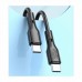 Кабель XO NB-Q231B Rock Series Type-c to Type-C 60W Data Cable Чорний