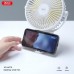 Вентилятор XO MF78 4-inch desktop/bracket adjustable angle fan 1200mAh білий