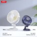 Вентилятор XO MF78 4-inch desktop/bracket adjustable angle fan 1200mAh білий