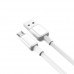 Кабель XO NB249 5A Android PVC Shiny Colorful Micro Data Cable білий