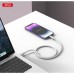 Кабель XO NB251 Liquid Silicone Rubber for Lightning 6A/1m Білий