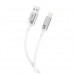 Кабель XO NB251 Liquid Silicone Rubber for Lightning 6A/1m Білий