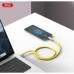 Кабель XO NB251 Liquid Silicone Rubber for Lightning 6A/1m Жовтий