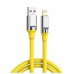 Кабель XO NB251 Liquid Silicone Rubber for Lightning 6A/1m Жовтий