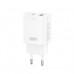 Мережевий зарядний пристрій XO L130 (EU) PD30W/QC18W (1USB-C+1USB-A) Fast charging Charger Білий Мережевий зарядний пристрій XO L130 (EU) PD30W/QC18W (1USB-C+1USB-A) Fast charging Charger Білий