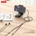 Адаптер XO NB-R269B Couple Cable Type-c to Dual 3.5 Female Adapter 1.2m Чорний