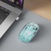 Комп'ютерна мишка XO M12 bluetooth wireless transparent mouse Синя