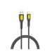 Кабель XO NB280 Jian Yan Series Type-C Data Cable 1M 3A Чорний