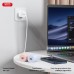 Мережевий зарядний пристрій XO L157(EU) QC3.0 18W Charging Charger  with Micro cable (NB103) білий