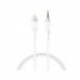 Адаптер XO NB-R279A IP to 3.5 Brushed Clear Audio Cable Білий