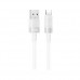 Кабель XO NB282 Brushed Silicone 6A Fast Charging Apple Data Cable 1m Білий