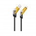 Кабель XO NB283 4-in-1 Braided Flat Cable/Data Cable Чорний