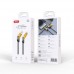 Кабель XO NB283 4-in-1 Braided Flat Cable/Data Cable Чорний