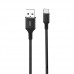 Кабель XO NB143 Braided data cable Type-c 1m Чорний