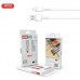 Кабель XO NB-Q166 fast charging usb cable for Lightning 5A/1m Білий