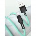 Кабель XO NB-Q166 fast charging usb cable for Micro 5A/1m Зелений