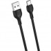 Кабель XO NB200 USB cable for Type-c 2.1A/2M Чорний