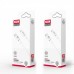 Кабель XO NB-Q189B PD20W Charger Cable Type-c to Lightning 2M Білий