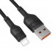Кабель XO NB55 Huawei 5A Fast Charge USB Cable Type-c 1m Чорний