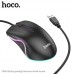Комп'ютерна Миша HOCO GM19 Enjoy gaming luminous wiчервоний mouse Чорна Комп'ютерна Миша HOCO GM19 Enjoy gaming luminous wiчервоний mouse Чорна