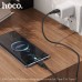 PD Кабель HOCO X90 Cool silicone charging data cable PD-touch-C 3A/PD60W/1m. черный