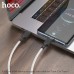 PD Кабель HOCO X90 Cool silicone charging data cable PD-to-Type-C 3A/PD60W/1m. білий