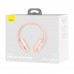 Навушники Baseus Encok Wireless headphone D02 Pro рожевий NGTD010304