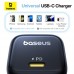 Мережевий зарядний пристрій Baseus PicoGo GaN Fast Charger 1C 45W чорний P10176800123-00