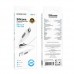 PD Кабель BOROFONE BX114 Structure Silicone Type-C to Lightning 27W/1m білий