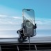 Автодержатель BOROFONE BH223 Follower push-type wireless fast charging car holder черный