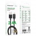 Кабель BOROFONE BX120 Placer charging data cable Micro 2.4A/1m чорний