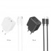 Мережевий зарядний пристрій HOCO CS13A Ocean single port PD20W charger set(C to iP) чорний