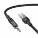 Аудіоадаптер НОСО UPA27 Spirit transparent digital audio conversion cable iP 1.2m чорний