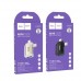Перехідник HOCO UA31F iP male/Type-C male to USB female OTG 2-in-1 adapter чорний