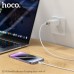 Кабель HOCO X108 Benefit silicone charging data cable iP 2.4A/1m белый