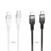 PD Кабель HOCO X109 Energy silicone charging data cable Type-C-to-iP 27W/1m. чорний