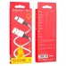 Кабель BOROFONE BX83 Famous silicone charging  for Type-C 3A/1m білий