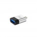 Адаптер XO NB186 Lightning to USB OTG adapter Серебристый